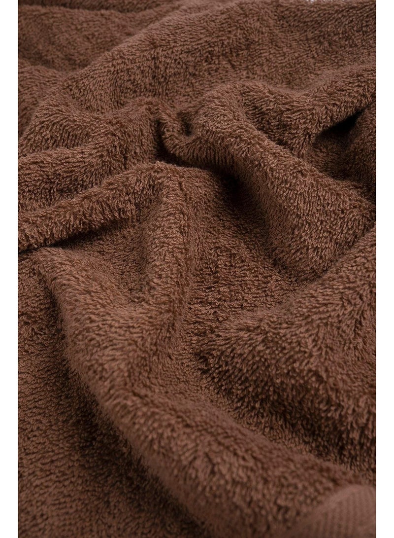 تى ام هوم فوطة قطن طبيعي 100% من TM HOME – لون بني أنيق – جودة فندقية فاخرة بمواصفات عالمية – فائقة النعومة وسريعة الامتصاص - Image 2