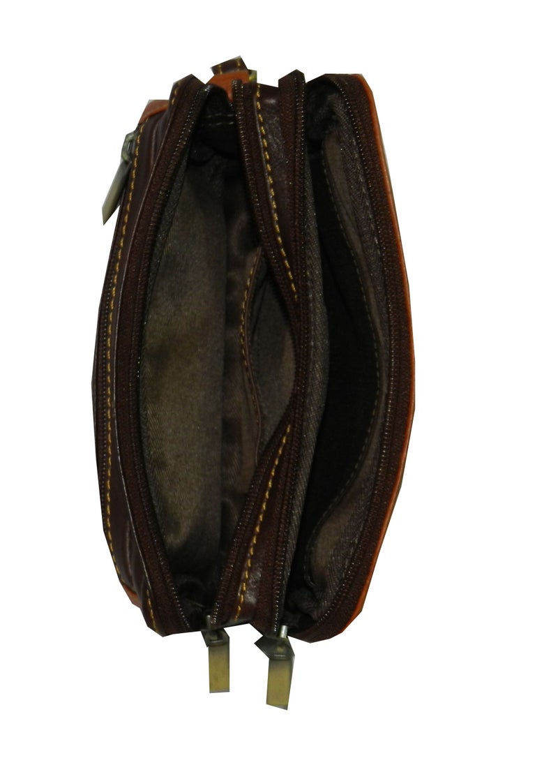LAVERI LEATHER - Laveri Genuine Leather Designer Hand Pouch For Travel - Image 1