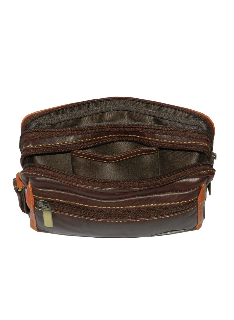 LAVERI LEATHER - Laveri Genuine Leather Designer Hand Pouch For Travel - Image 1