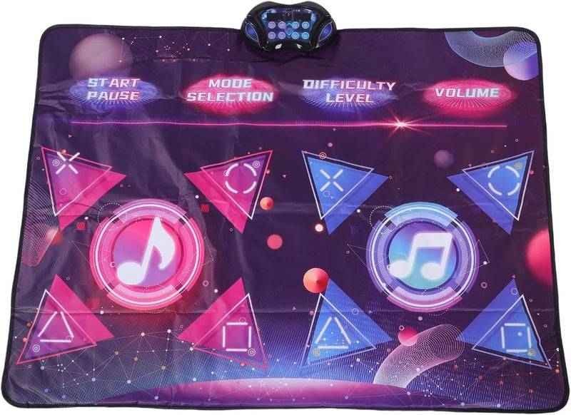 Kids Dance Mat Music Electronic Dance Pad 8 Game Modes Dual Player Interactive Game Quiet for Boys and Girls Birthday Gift - Image 1