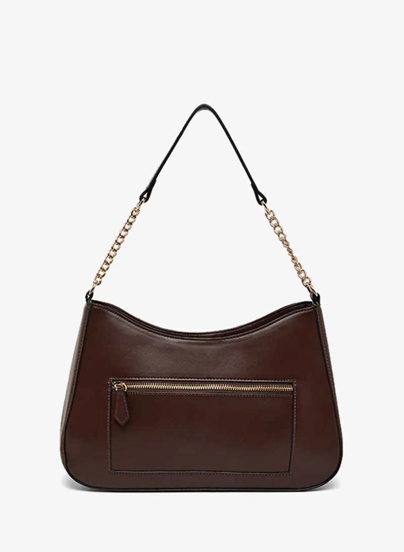أر أند بي Solid Shoulder Bag
