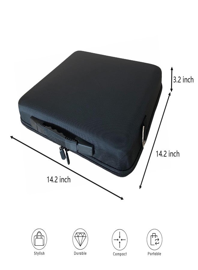 UISKOOPW Pool Balls Carrying Case, Hard Billiard Case with adjustable shoulder strap, EVA Travel Holder for One Set of Billiard Balls - Image 2