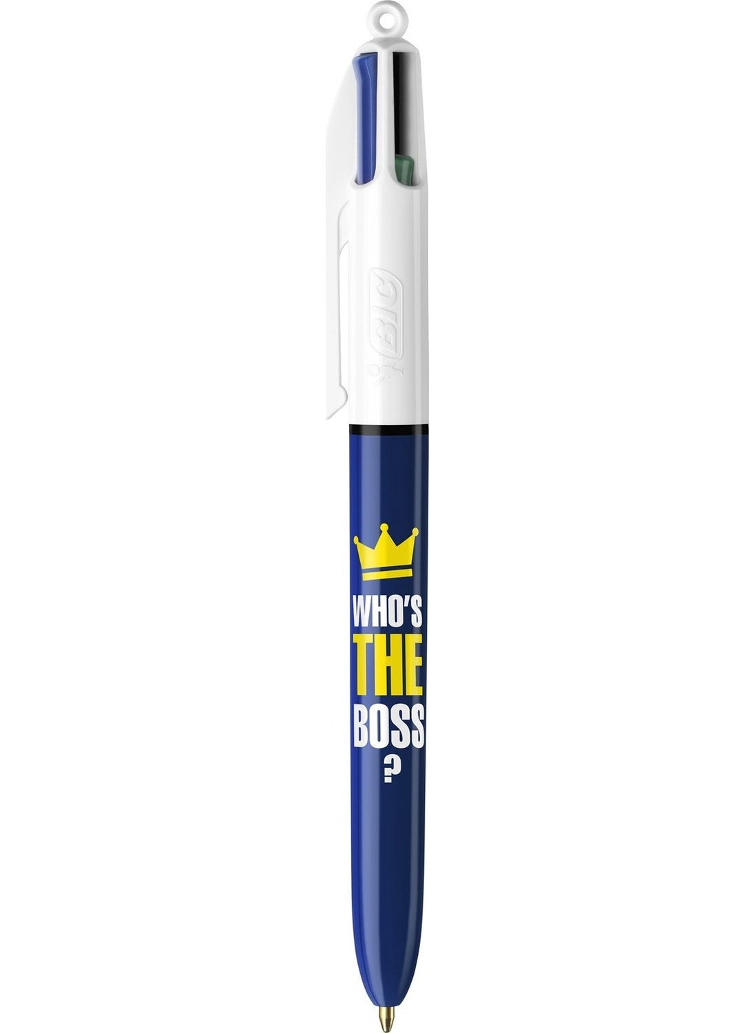 Bic Ballpoint Pen 4 Colors in One Messages Body  - Image 1