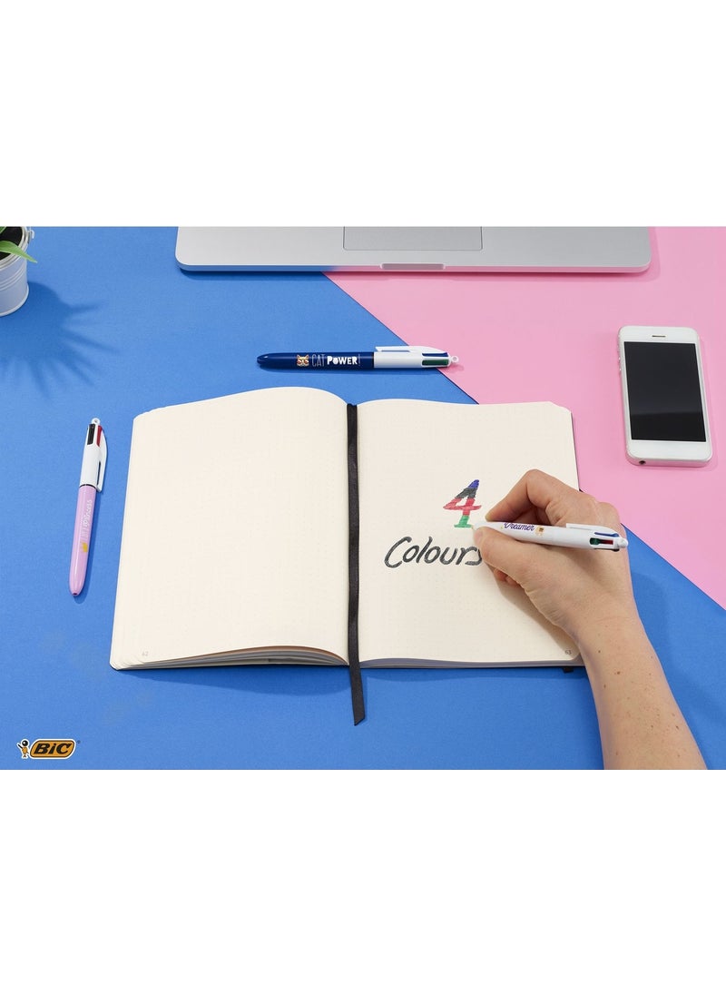 Bic Ballpoint Pen 4 Colors in One Messages Body  - Image 4