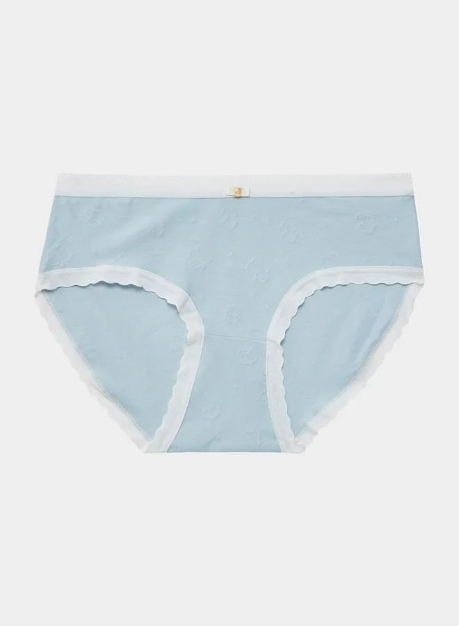 Styli Styli Pack of 2 - Girls Contrast Trim Briefs