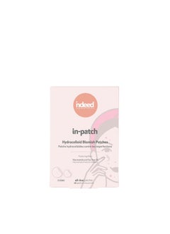 Indeed Labs Inpatch Hydrocolloid Acne Pimple Patch For Covering Zits And Blemishes Spot Stickers For Face And Skin Niacinamide &Tea Tree Oil Helps Fight Dark Spots 48 Patches  - Image 2