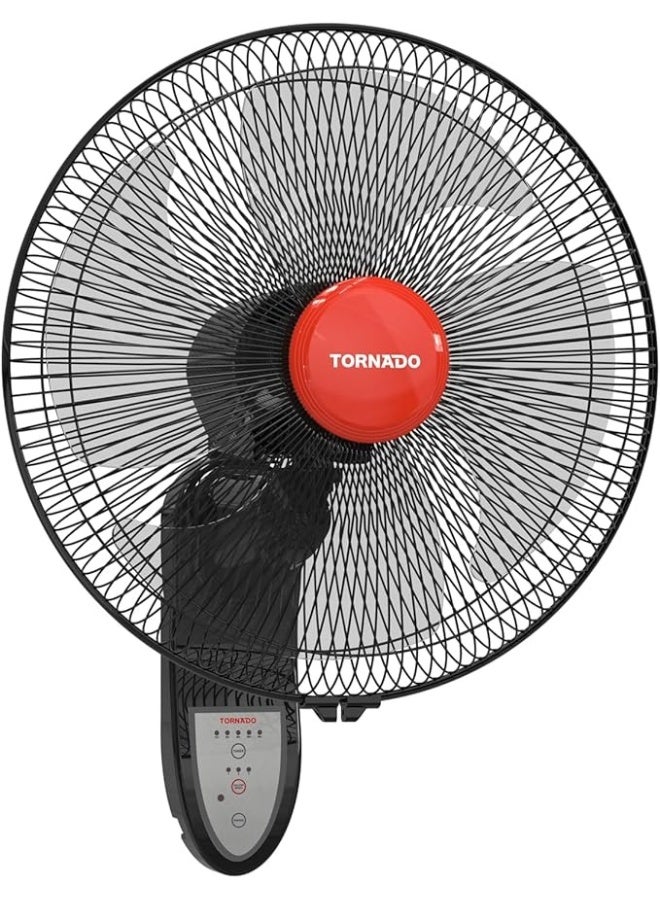 Tornado 16-Inch Wall Fan with Remote Control and Timer - Image 2