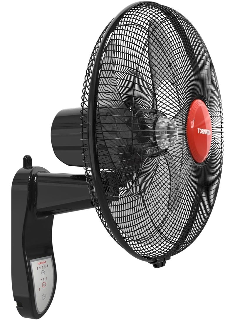 Tornado 16-Inch Wall Fan with Remote Control and Timer - Image 4