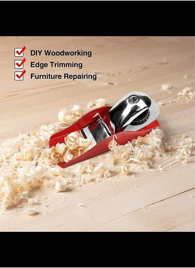 ABBASALI - Woodworking Planer Smoothing Wood Planer Tool Compact Block Hand Planes Adjustable Block Plane for Wood Craft Processing - Image 1