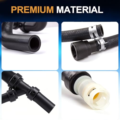 Sorello 15834773 22884219 Engine Heater Inlet & Lower Radiator Outlet Hose Pipe Assembly for Cadillac Escalade for Chevrolet Avalanche Suburban Silverado Tahoe for GMC Sierra Yukon - Image 4