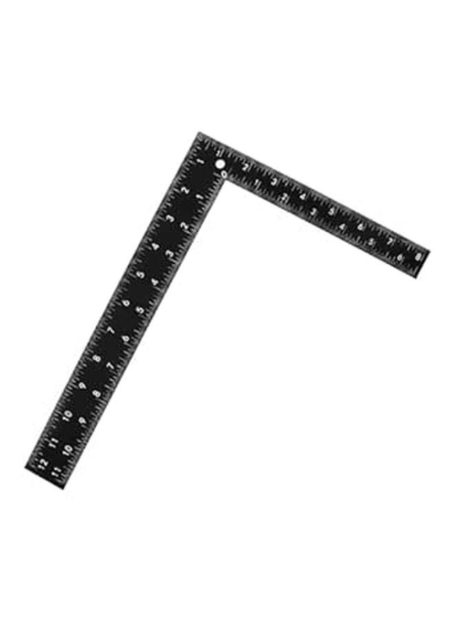 IMIKEYA L Shaped Metal Framing Square Carpenter Ruler Right Angle Measuring Tool - Image 1