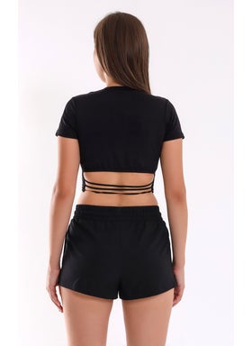 Win Moda Women's Sea Shorts-Beach Shorts / Women's Sea Shorts - Women's Beach Shorts-Basicbeach  - Image 3