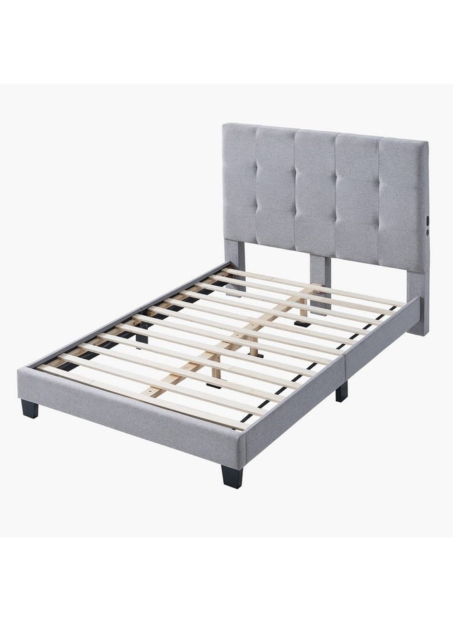 Home Box Kulltorp Smart Upholstered Twin Bed 131 x 121 x 216 cm  - Image 3