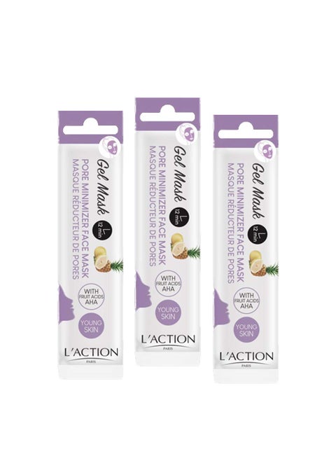 LAction Paris Pore minimizer face mask  TRIO