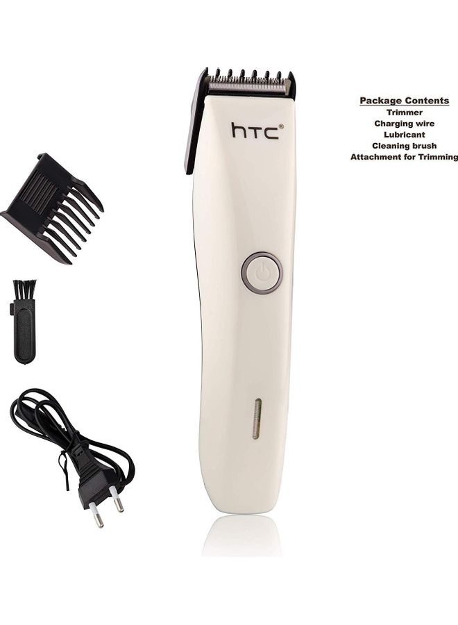 HTC AT206 Pro Rechargeable Trimmer White - Image 2