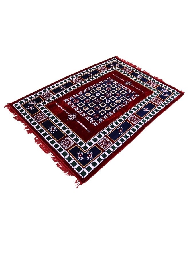 SMART HOME Excellent Turkish Velvet Carpets And Rugs Padded And Soft To The Touch With Beautiful Patterns Made Of High-Quality Materials A Luxurious Rug Size  200x140 Cm  - Image 2