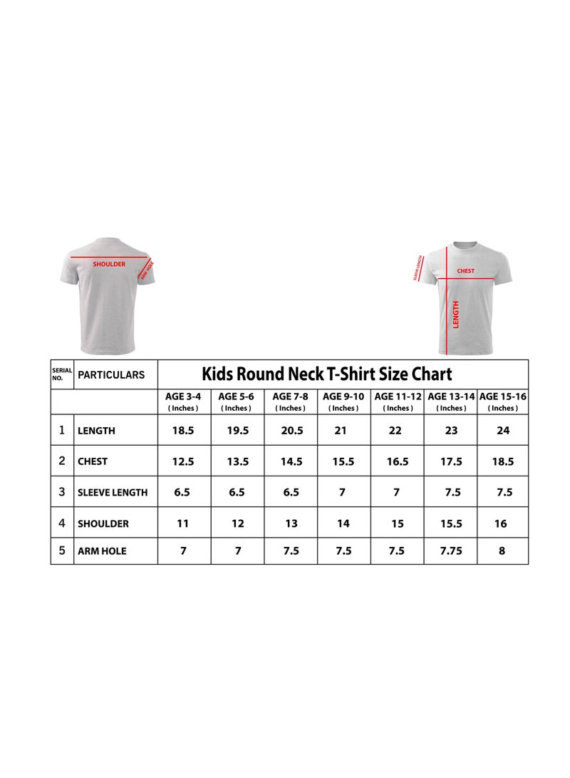 PRINTSHOP4ME Portugal Soccer Printed Round neck cotton Tshirt for Sports fan unisex Adults and Kids White - Image 5