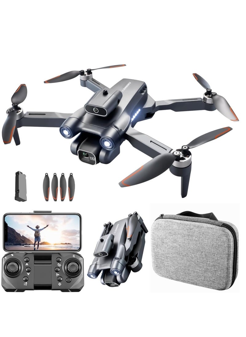 ELTRAZONE - P12 Pro WiFi FPV Drone with 4K HD Camera – Remote-Controlled Quad-Copter with Smart Position Locking, 120° Wide-Angle Lens, Foldable Design, Long Flight Time, Ideal for Travel & Aerial Photography - Image 1