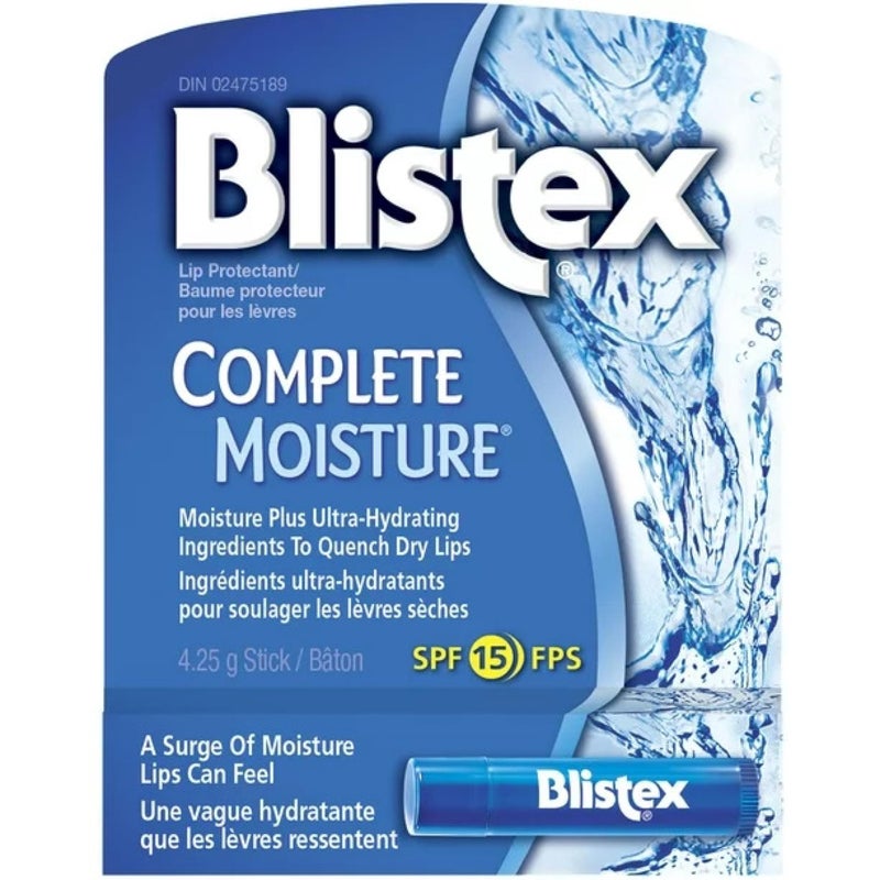 Blistex Complete Moisture Lip Protectant 0.15 oz (Pack of 2) - Image 1