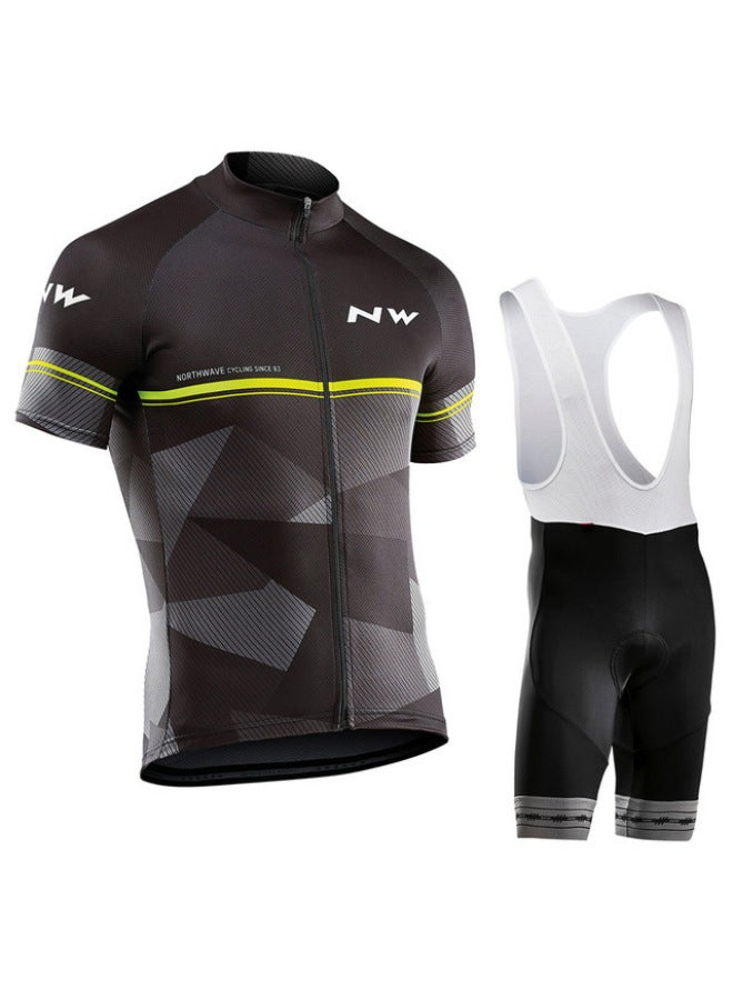 Nw/northwave Cycling Jersey Summer Road Bike Short-sleeve Bib Set