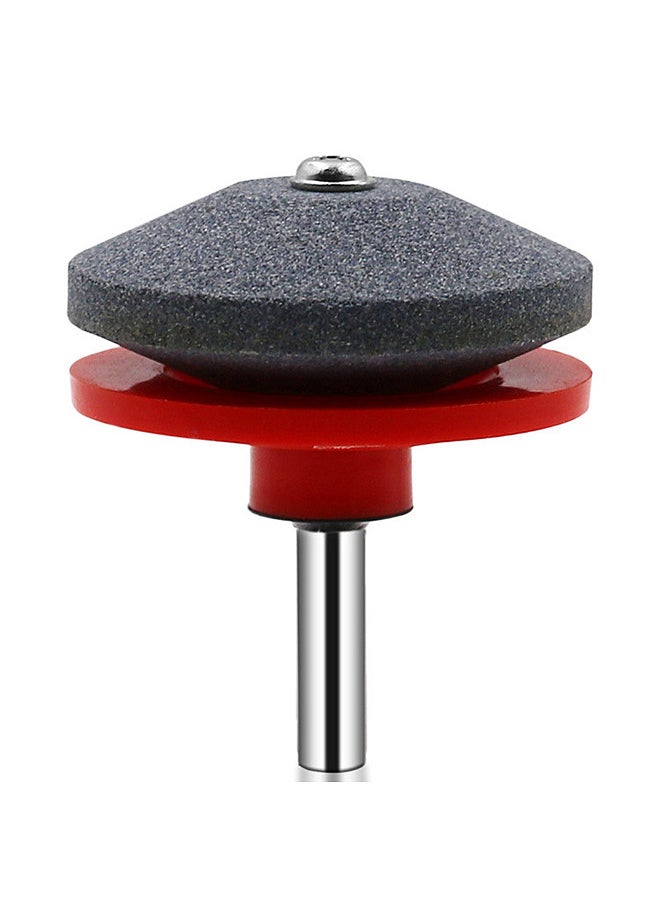Generic - Lawn Mower Blade Sharpener Universal Sharpener Grinder Wheel Stone for Power Drill Hand Drill 1/4 Inch Shank - Image 1