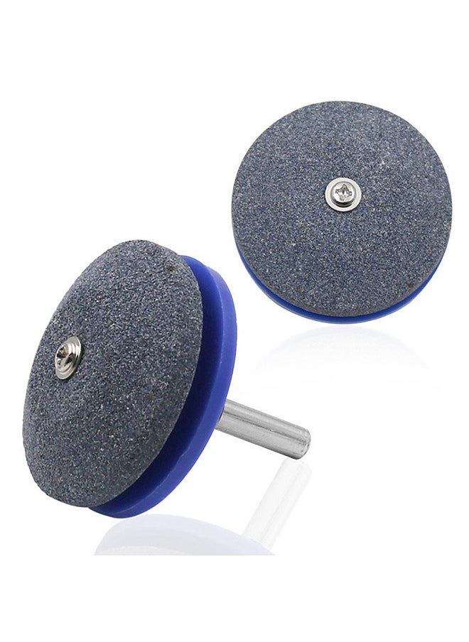 Generic - Lawn Mower Blade Sharpener Universal Sharpener Grinder Wheel Stone for Power Drill Hand Drill 1/4 Inch Shank - Image 1