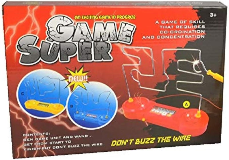 Don't Buzz The Wire Steady Hand Buzzer Super Skill Classic Family Game