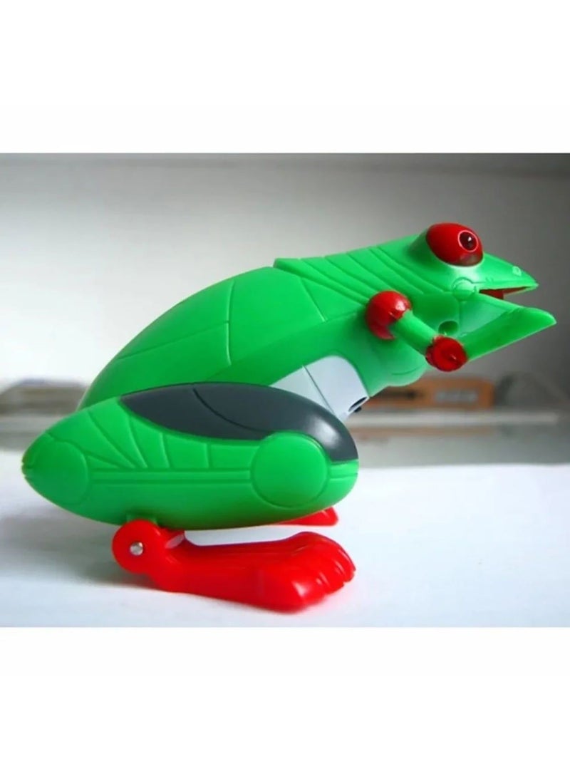 FITTO - Fitto Laser Remote Control Frog Toy - Life Like with Jumping, Sound and Light, Green - Image 1