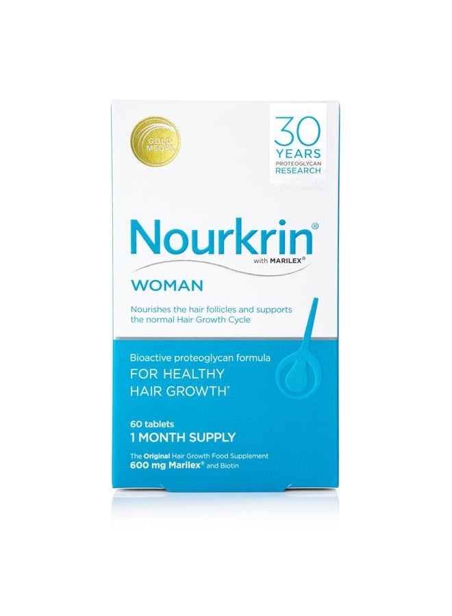NOURKRIN Woman 60 Tablets (1 Month Supply) - Image 1