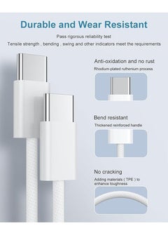 Golau 20W Fast Charger | USB C Wall Fast Charger with 2M Type C to C Charging Cord Compatible with IPhone 16/15/Pro Max/Pro/Plus and all Type C Mobile  - Image 3