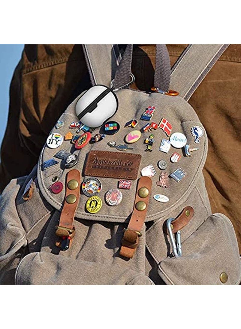 SOLARAE Case Cover for Huawei Freebuds Pro, Wireless Bluetooth Headset Clear Case Earphone Cover with Keychain, Protect Your Headset from Scratches and External Impacts - Image 3