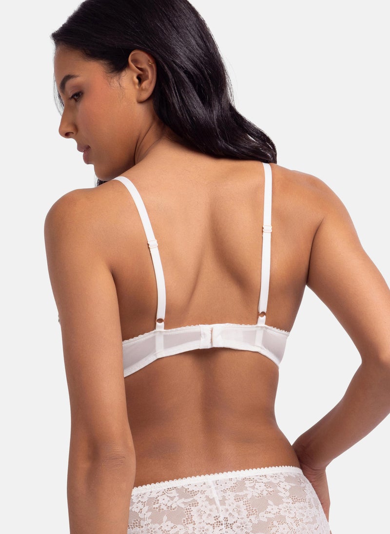 Dorina - Printed Balconette Bra - Image 1