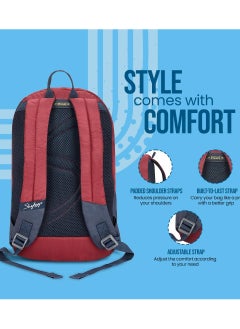 Skybags Skybags Gigs 17L Daypack Red  - Image 2