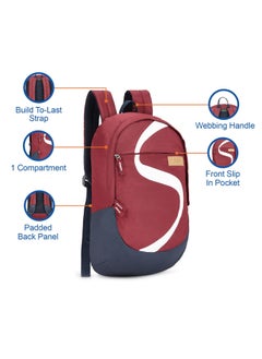 Skybags Skybags Gigs 17L Daypack Red  - Image 3