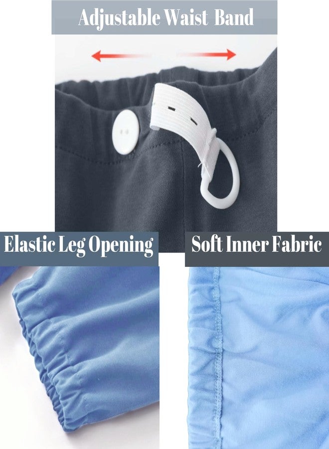 Lmaray 2 Pack Urinary Incontinence Shorts for Men/Women, Washable Leak Proof TPU Patient Care Trousers, Breathable Cotton Short for Elderly Urine Incontinence (Dark Grey-XL - Image 5
