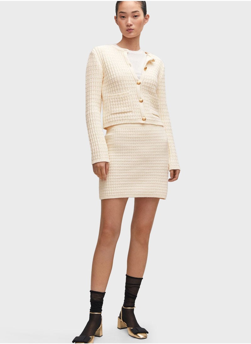 MANGO - Pocket Detail Cardigan - Image 1