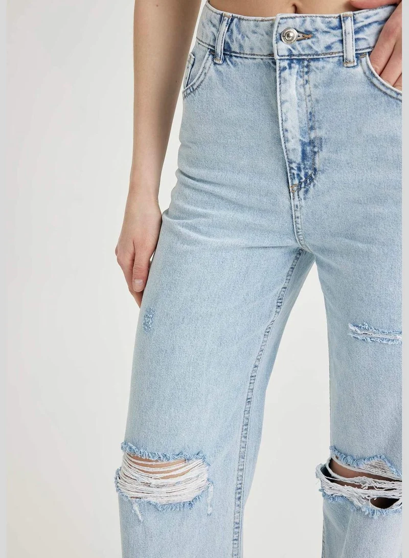 DeFacto Woman Wide Leg Denim Trousers