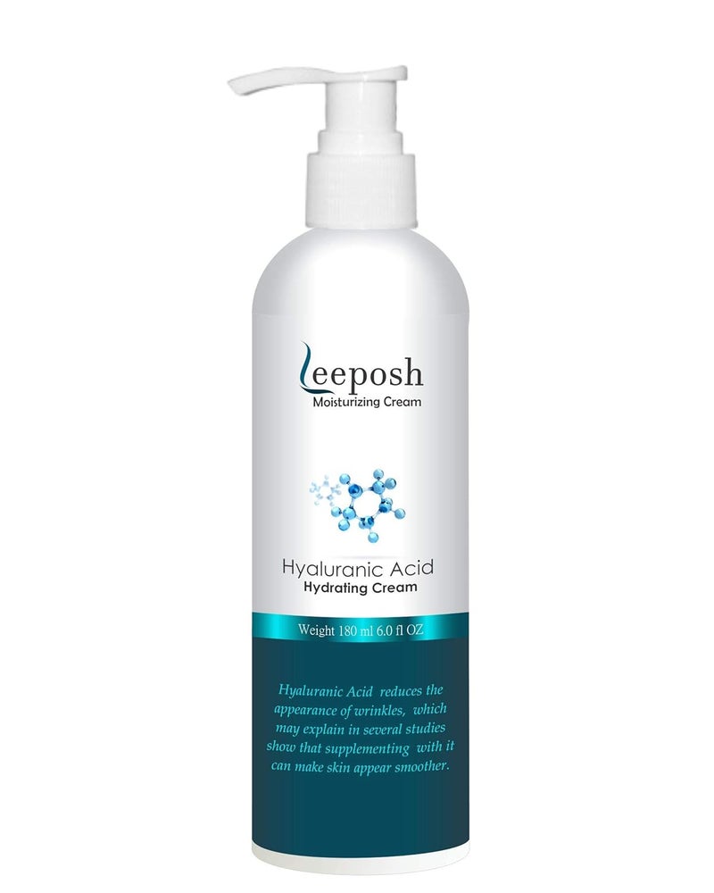 LEEPOSH Hyaluronic Acid Moisturizer Intense Hydration Revitalizes skin - Image 1