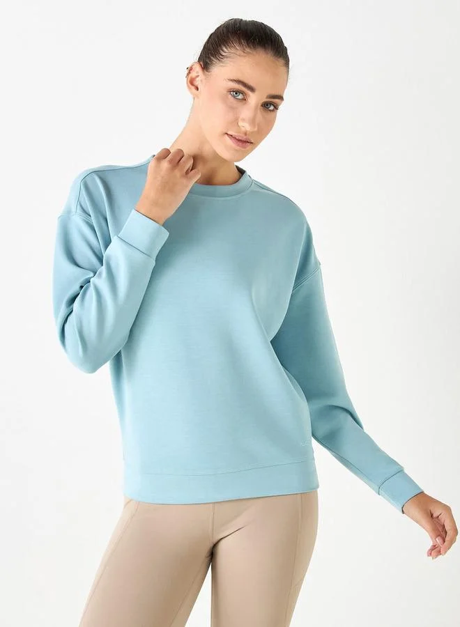 ADOT by Splash Crew Neck Sweatshirt with Long Sleeves