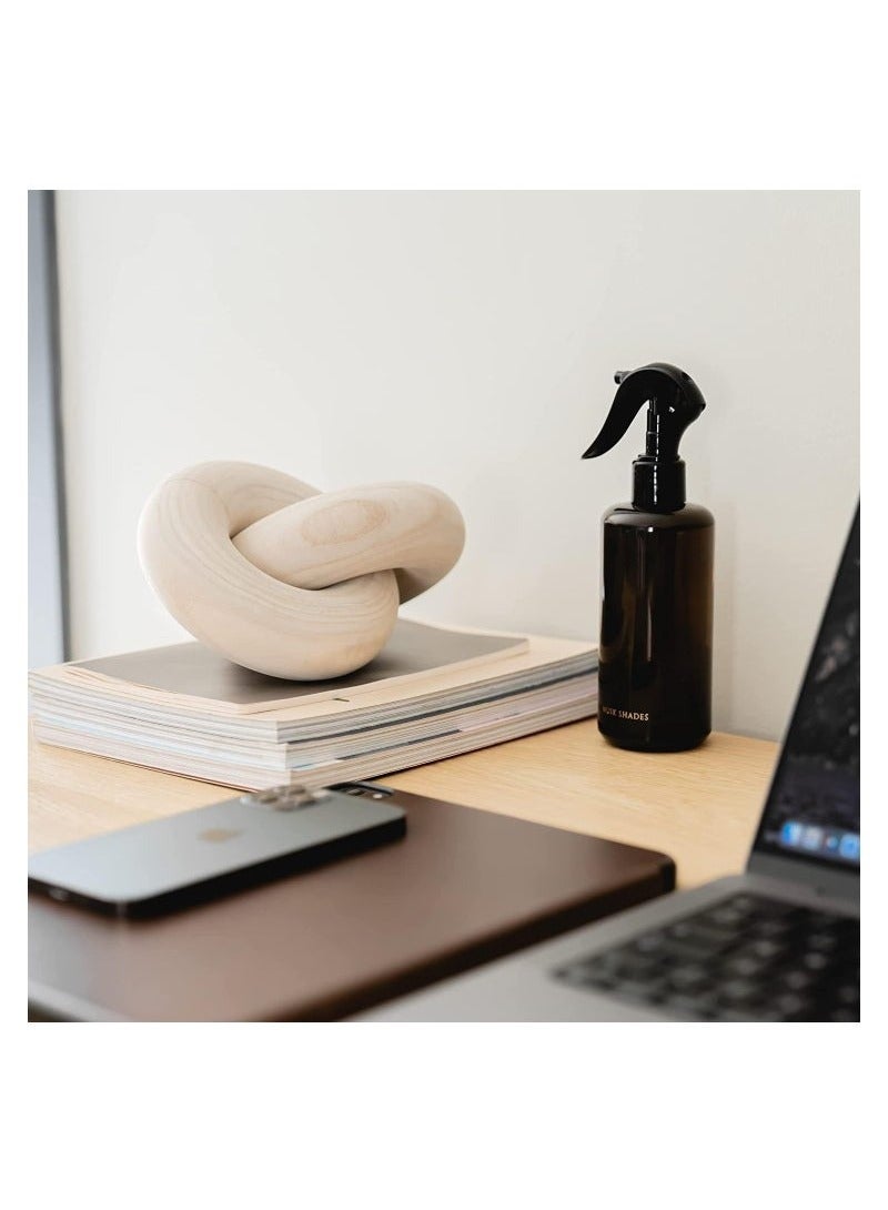 2 Link Coffee Table Decor Presentable Knot Chain Decor for Living Room Fashionable and Modern House Decorations Pure Hand Carved Natural Wood Decor for Bedroom Farmhouse - Image 4