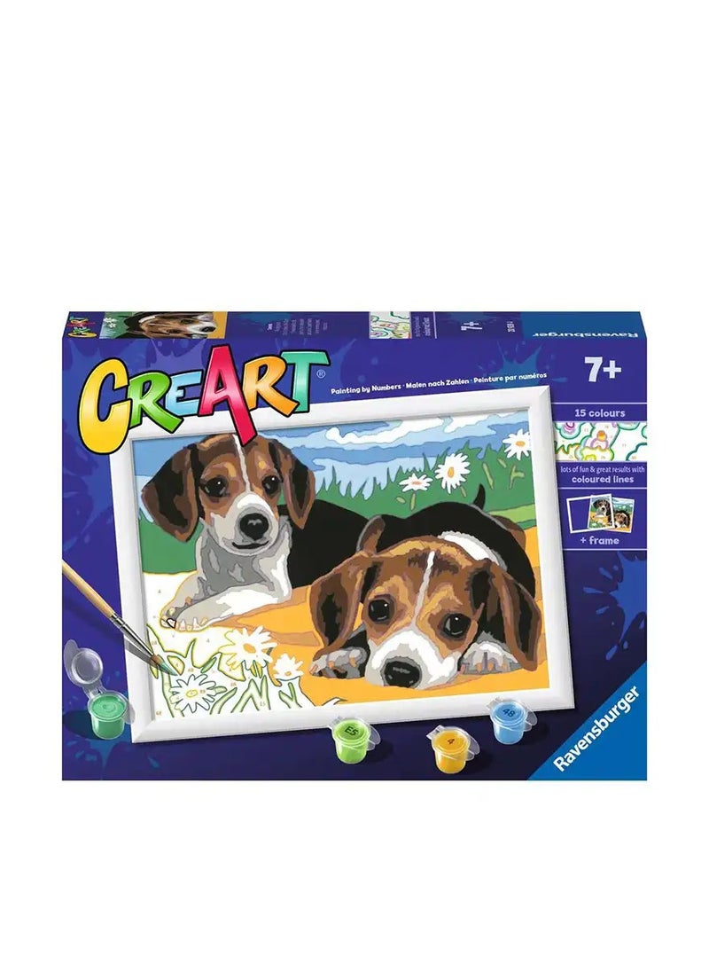 Ravensburger - JACK RUSSEL PUPPIES 18 X 13 CM - Image 1