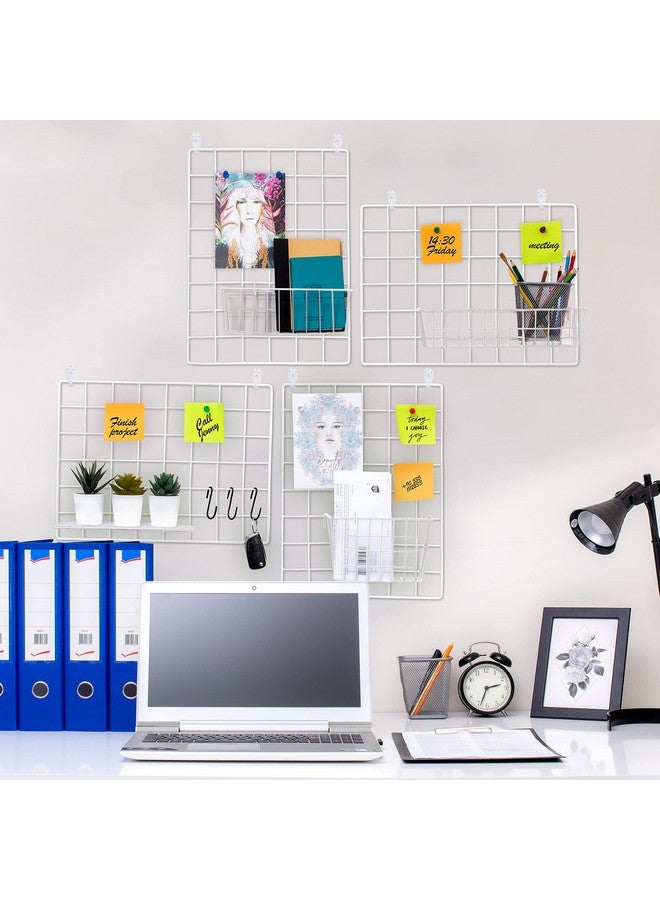 أودوكسيا إطار صورة أودوكسيا، 15.75 × 11.81 بوصة، لوحة شبكية معدنية وخشبية بيضاء، مغناطيسية، مثبتة على الحائط، بدون إطار، أفقي، عبوة واحدة، ديكور معلق للمنزل والمكتب - Image 5