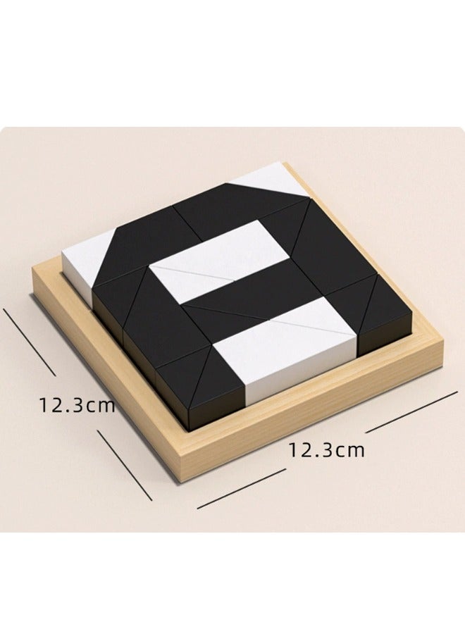 بناء كتل لغز لعبة تدريب الأطفال على التفكير المكاني والخيال - Image 1