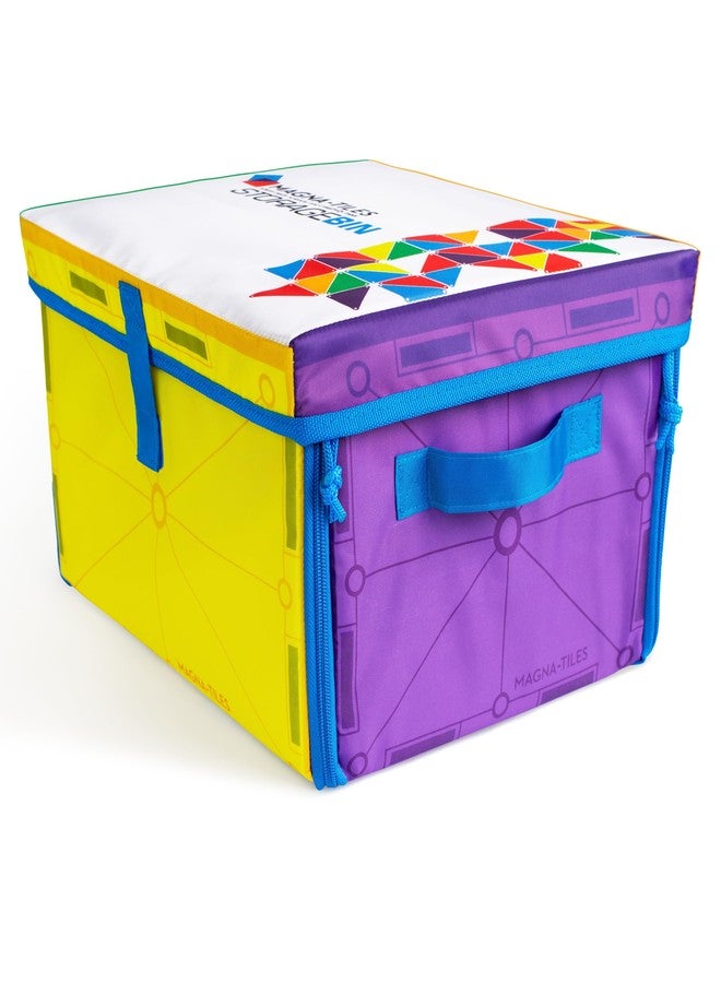 ماجنا-تايلز صندوق تخزين ماجنا تايلز وبساط لعب تفاعلي، العلامة التجارية الأصلية للبناء المغناطيسي - Image 4