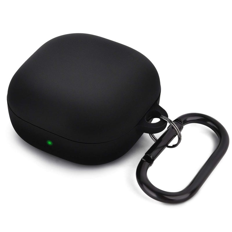 AIRSPO Silicone Case Compatible for Samsung Galaxy Buds 2 Pro/Galaxy Buds2/ Galaxy Buds Pro 2/ Galaxy Buds Live/Galaxy Buds FE Case (Black) - Image 1