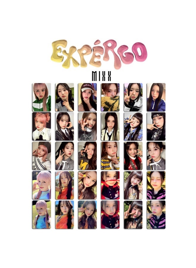 NIBEMINENT 6 Pcs Kpop NM1XX Expérgo Lomo Cards Card For Fans Collection Gifts - Image 2
