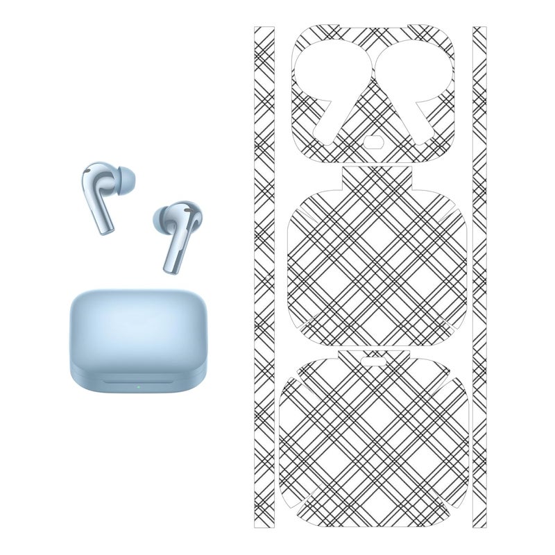 90STETHIX - Compatible for OnePlus Buds 3 - Audio Buds Skin Warp (Coverage - Only for Charging Case) (Print-1) (102) - Image 1