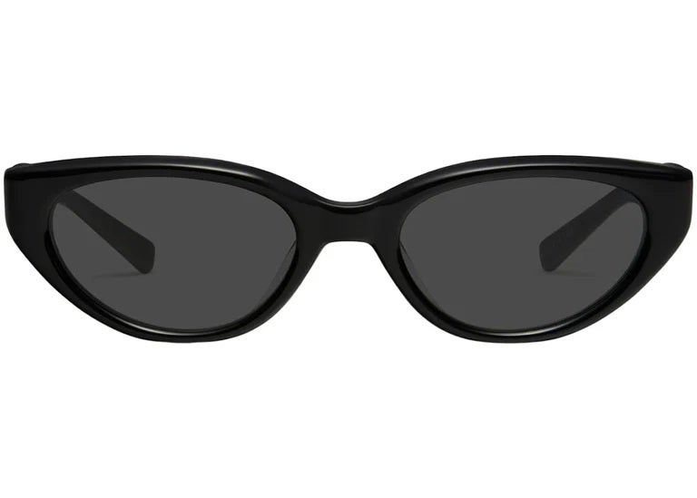 جنتل مونستر نظارات شمسية Gentle Monster MM108 Col.01 سوداء لامعة 55 بتصميم عين القطة للجنسين - Image 2
