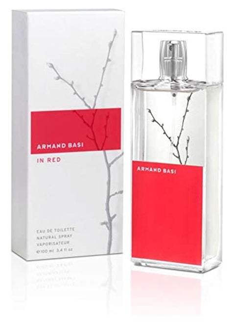 Armand Basi In Red for Women - Eau de Toilette - 100 ml - in red Armand Basi for Women