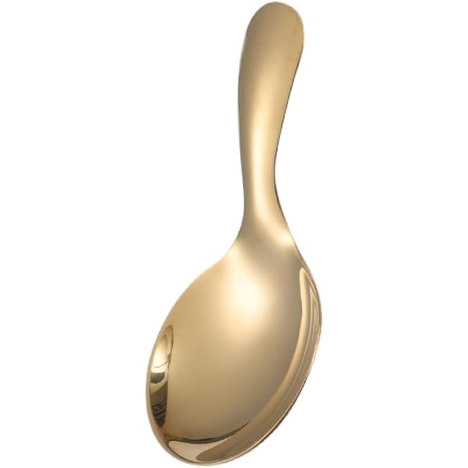 Unity 5 Pcs Stainless Short Handle Spoons Mini Scoops Gold Spoons For Canisters Small Coffee Scoops Candy Scoops For Condiments Tea Desserts Coffee - Image 5